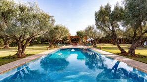 Seasonal outdoor pool