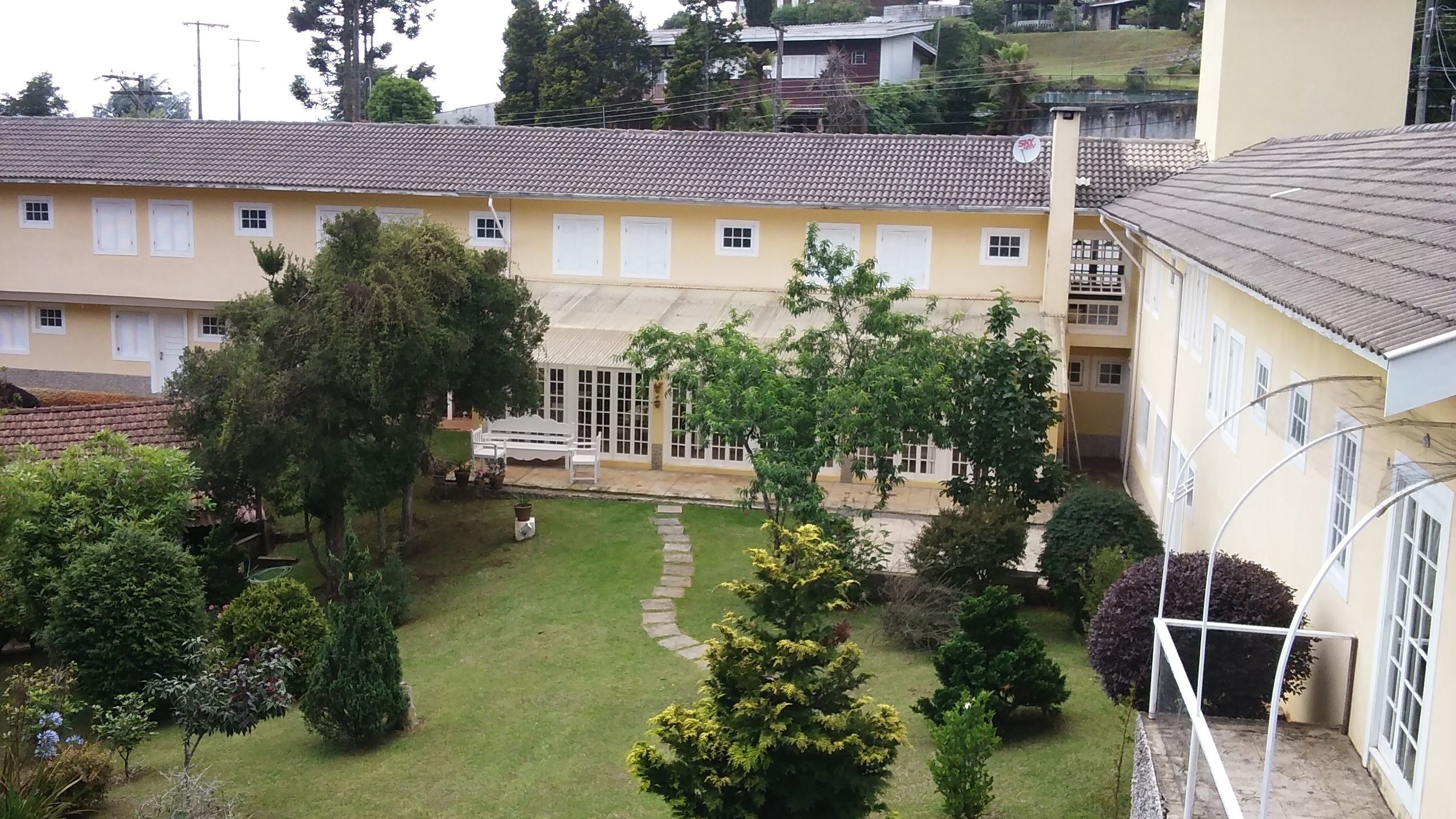 Uitzicht vanuit accommodatie