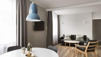 Comfort Apartment, 2 Bedrooms, Kitchenette (Týsgata 8) | 1 bedroom, blackout drapes, soundproofing, iron/ironing board