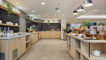 Morgenmadsbuffet hver dag mod et gebyr