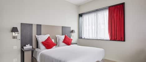 Estudio estándar (2 People) | Caja fuerte, escritorio, sistema de insonorización y wifi gratis