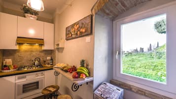 Apartment, 2 Bedrooms | Private kitchen | Full-sized fridge, microwave, stovetop, dishwasher