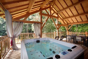 Lodge Suite Spa | Terrasse/Patio