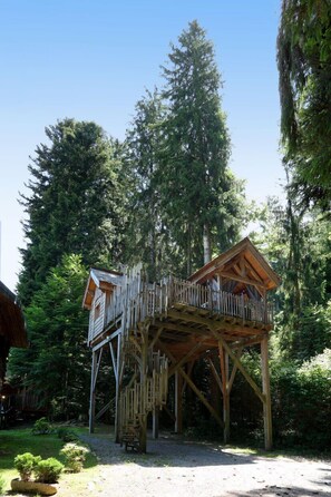 Cabane dans un arbre luxueuse | Extérieur
