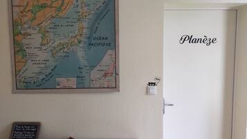 Family Room | Premium bedding, individually decorated, desk, soundproofing