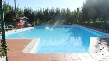 Seasonal outdoor pool