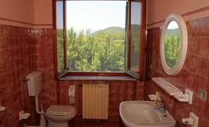 Quadruple Room | Bathroom - Agriturismo La Praduscella (Fivizzano)