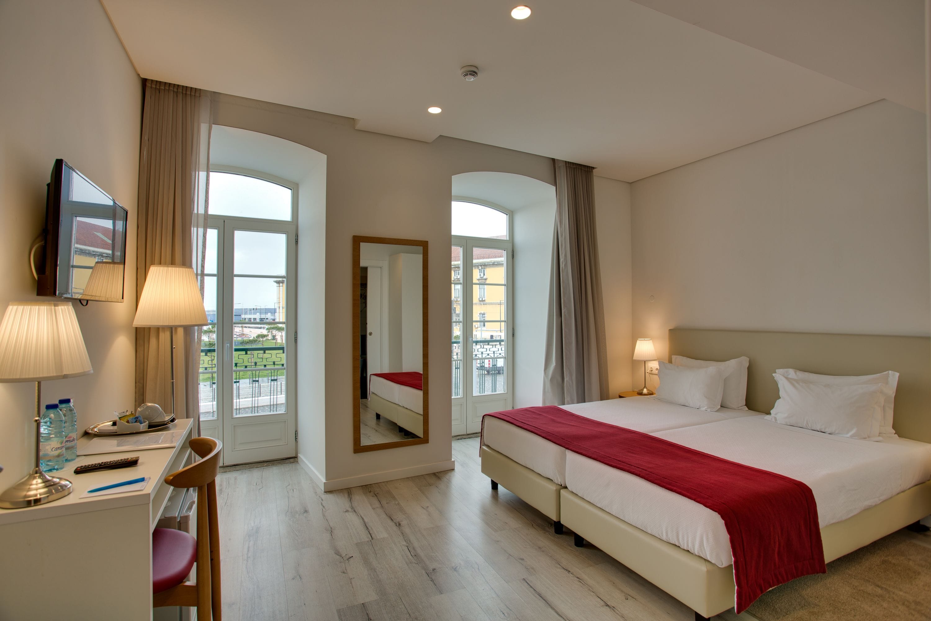 superior double or twin room | minibar, in-room safe, desk, laptop workspace