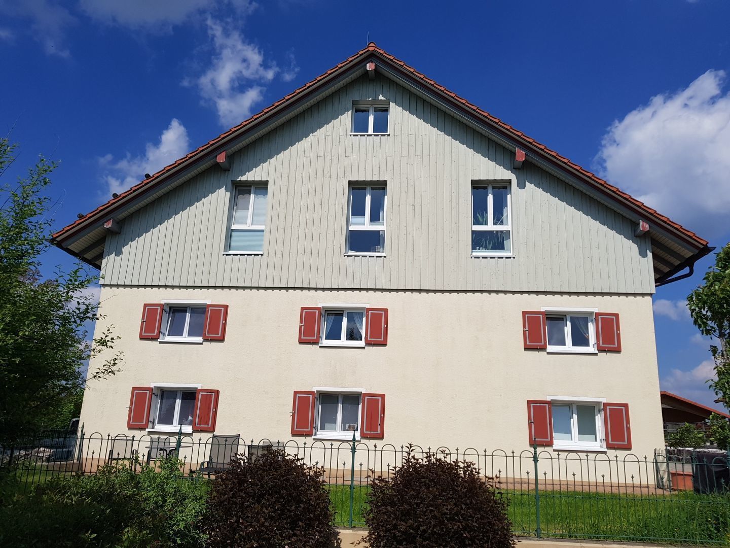 Fassade der Unterkunft