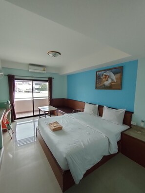 Standard Double Room, 1 Bedroom, Private Bathroom, Tower | Desk, laptop workspace, blackout drapes, free WiFi - Thorada Place (Chiang Rai)