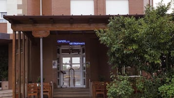 Voorkant van accommodatie