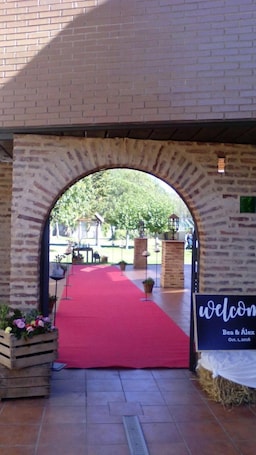 Entrada de la propiedad