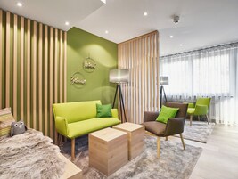 Sala de estar en el lobby