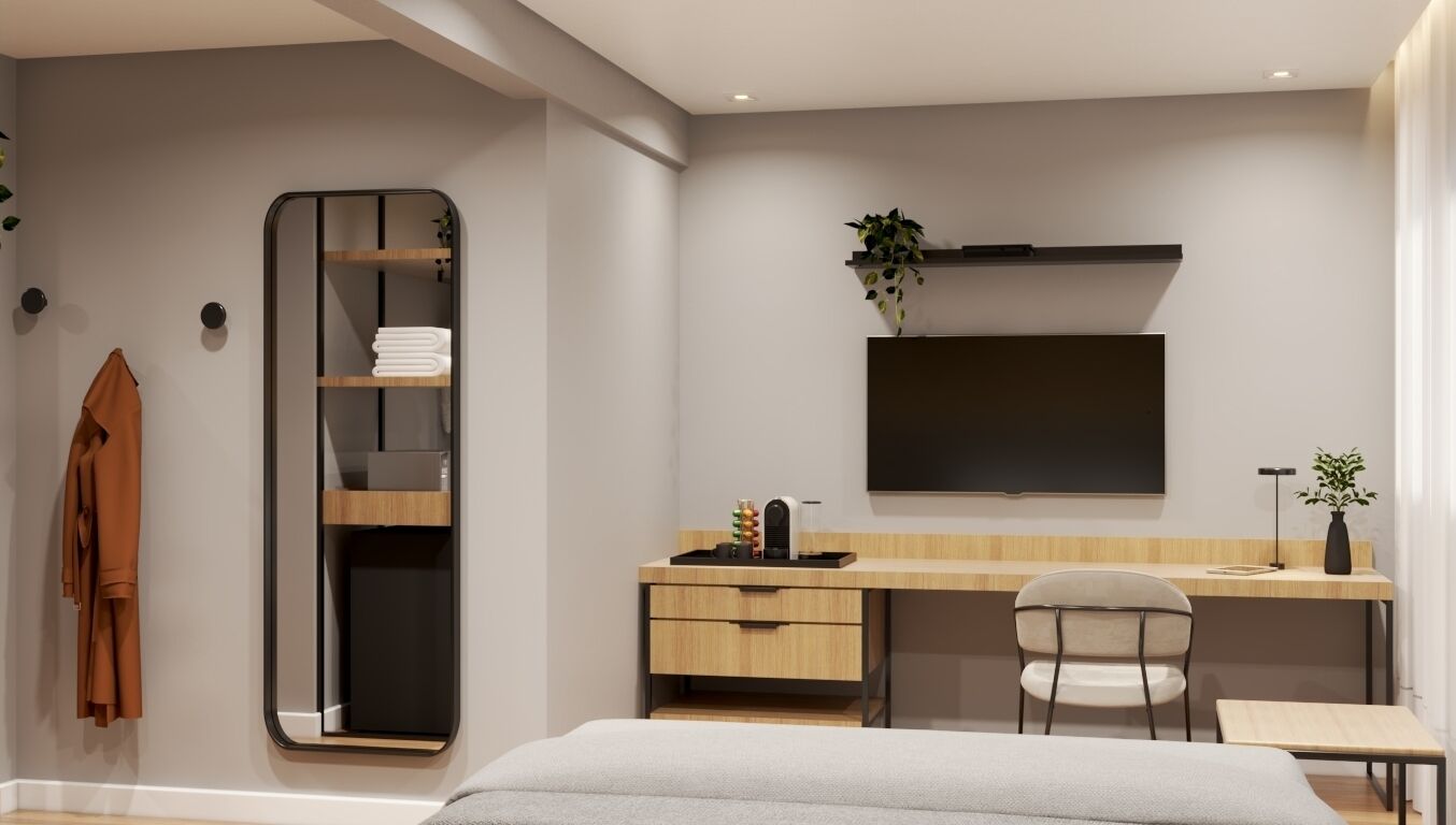 Superior Double Room, City View | Premium bedding, pillowtop beds, minibar, desk