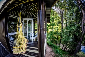 Cottage (Yellow) | Terrace/patio - Kaimo Turizmo Sodyba Geras (Micionys)