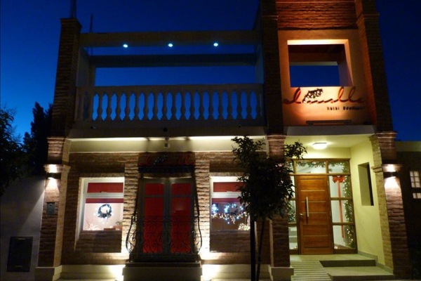 Front of property – evening/night
