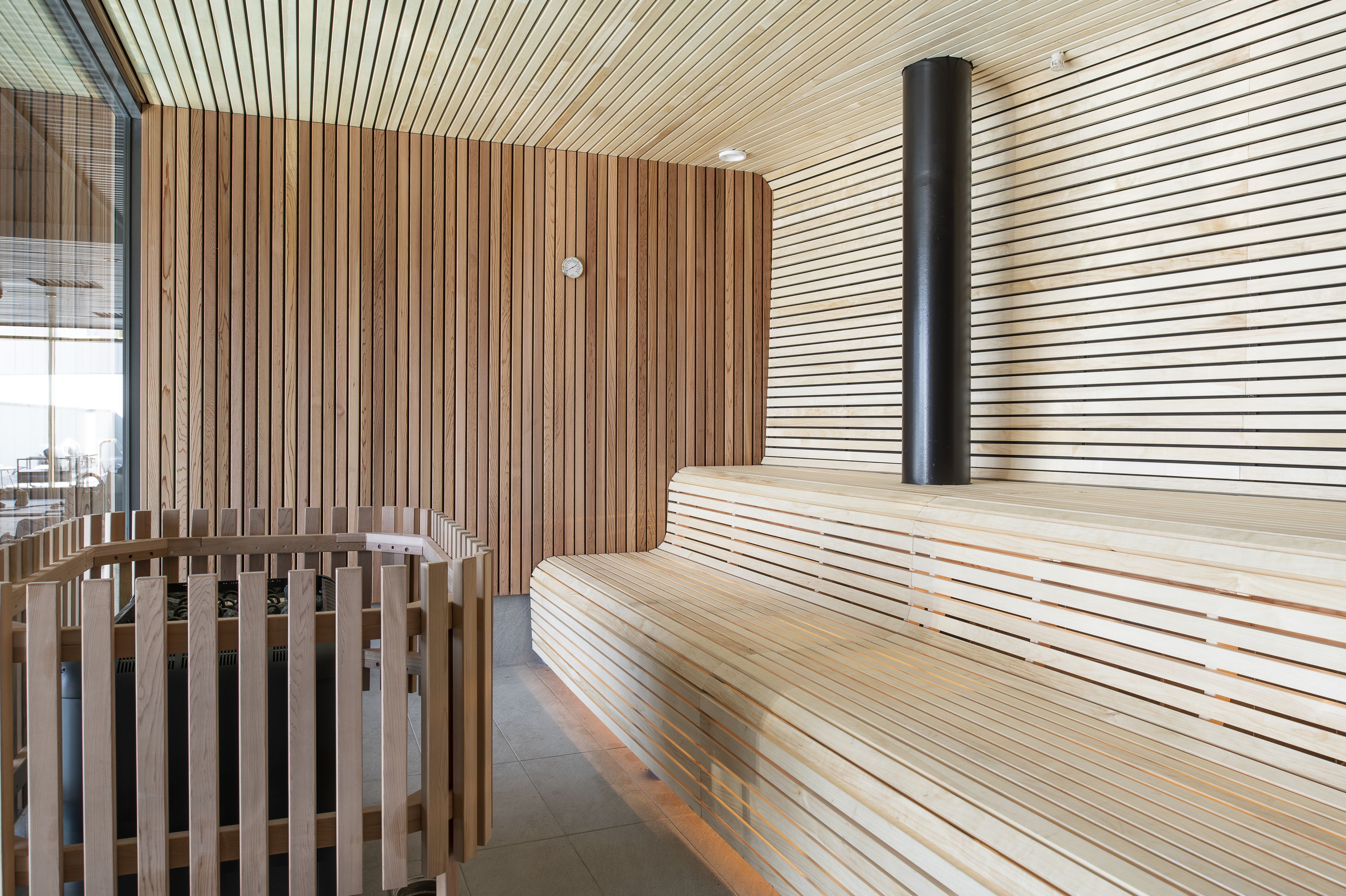 sauna, hot tub, steam room