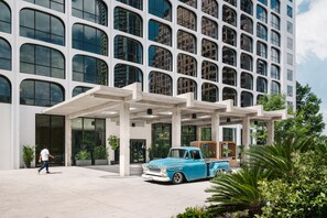 Inngangur gististaðar