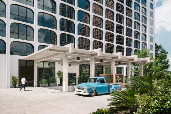 Entrada al alojamiento