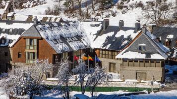 Voorkant van accommodatie