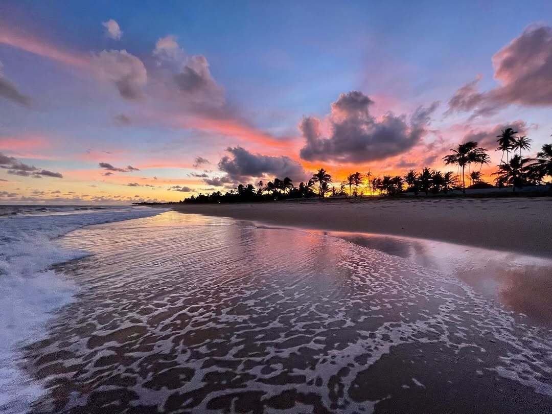 Na praia 