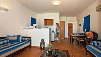 In-room safe, blackout drapes, cribs (free), WiFi (free)