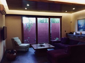 Family Villa, 3 Bedrooms | Living area | Flat-screen TV - FN108-Loreto Bay-Beautiful Custom with Beach View (Loreto)