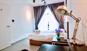 1 多间卧室、办公桌、熨斗/熨衣板、免费 WiFi