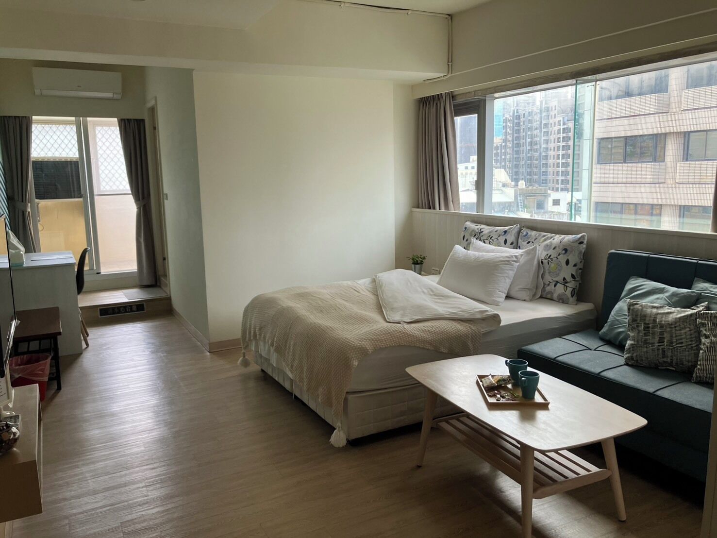 슈피리어 더블룸 | 책상, 암막 커튼, 방음 설비, 무료 WiFi