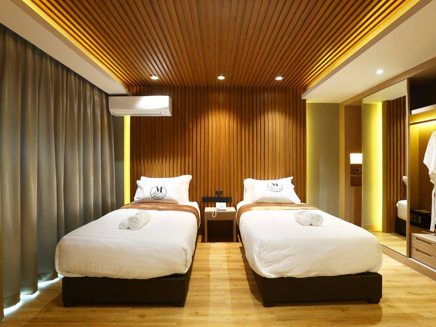 Deluxe Room Twin Bedded | Italienske Frette-laken, sengetøy av topp kvalitet og dundyner