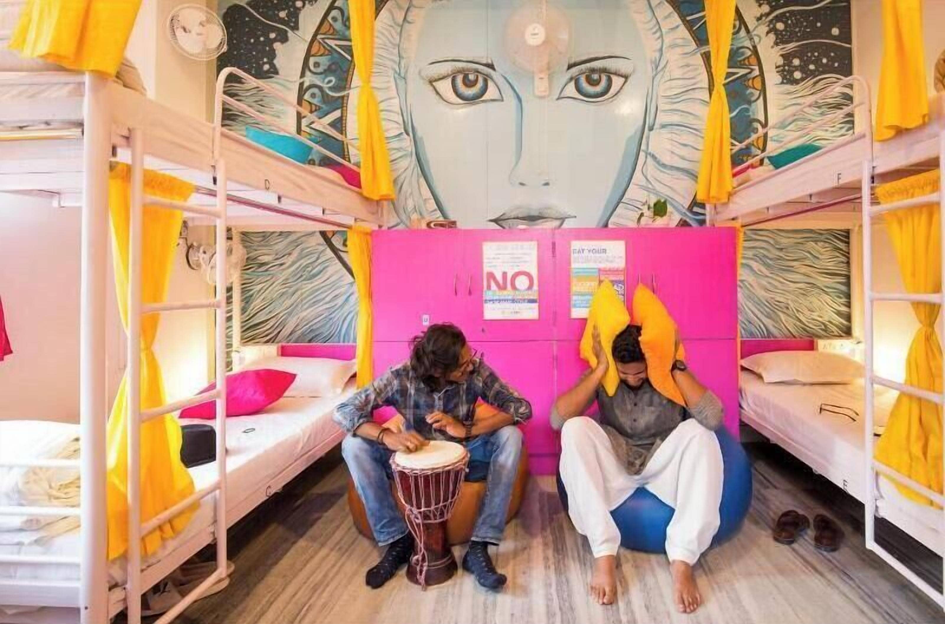 Bed in 8 Bed Mixed A/C Dormitory Room with Ensuite Bathroom