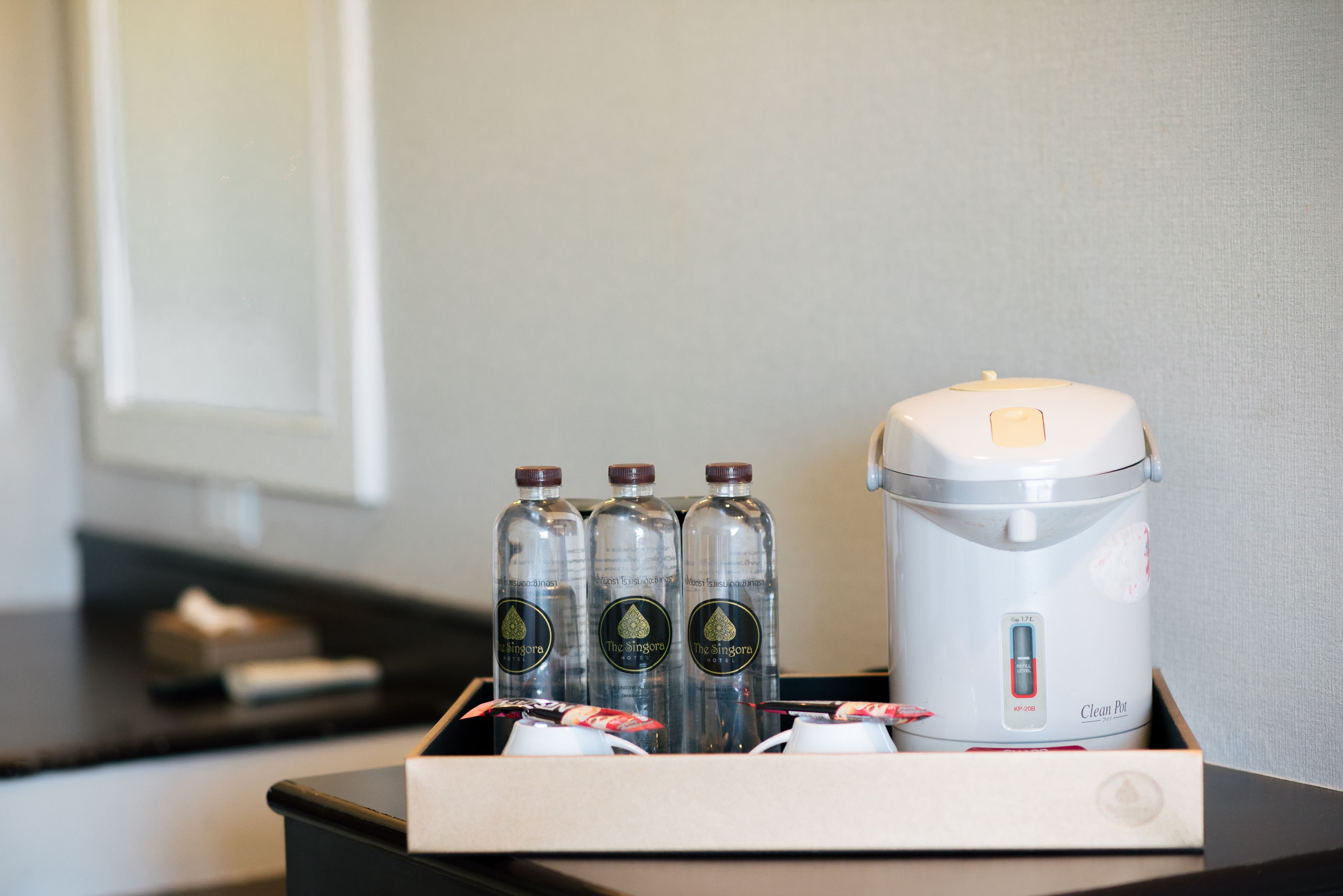 blackout curtains, free wifi