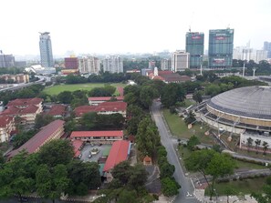 Studiosvit Executive - 3 sovrum - utsikt mot staden | Utsikt från rummet