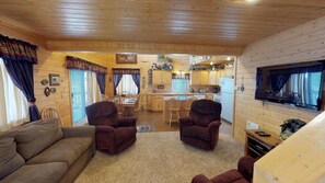 Téléviseur, foyer, bureau