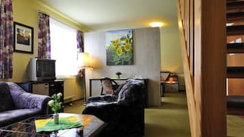 Basic Double Room | Ruang tamu