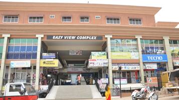 Voorkant van accommodatie