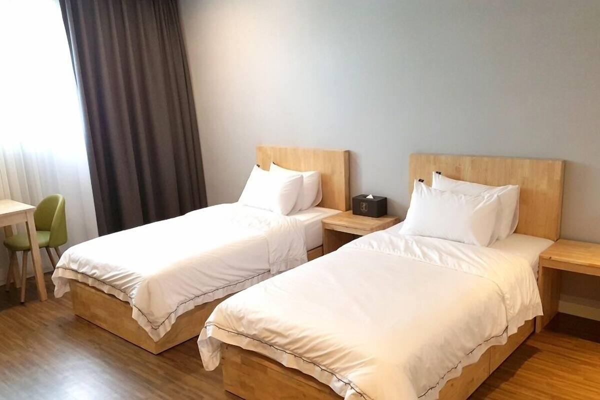 Deluxe Twin Room | Wi-fi percuma, dihias secara berasingan 