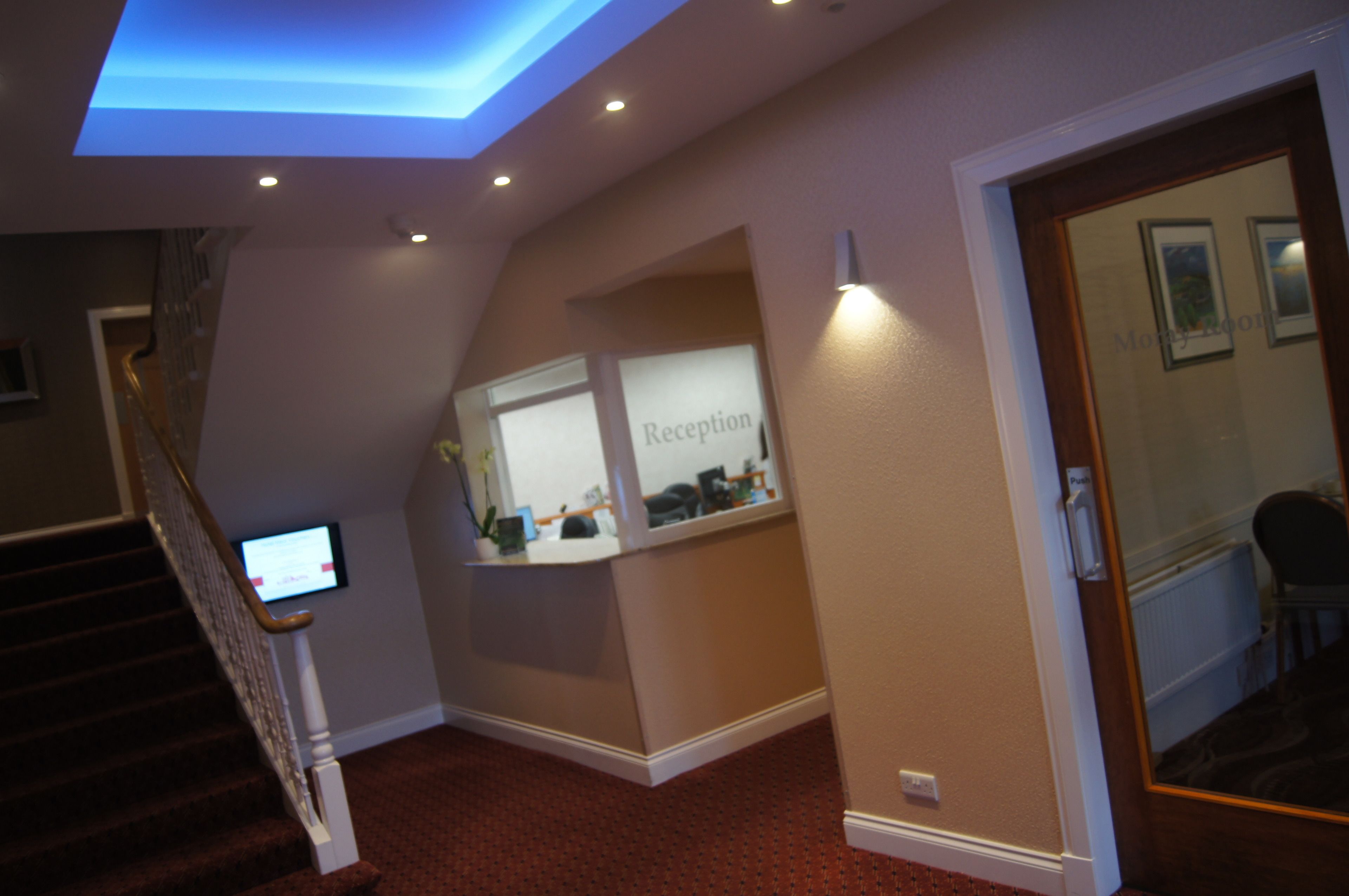 check-in/check-out kiosk