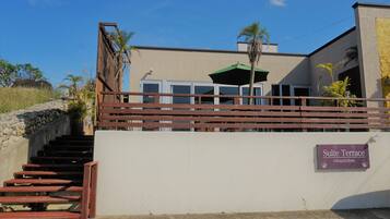 Façade de l’hébergement