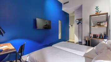 Doppel- oder Zweibettzimmer | 1 Schlafzimmer, hochwertige Bettwaren, Schreibtisch