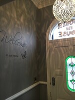 Interior entrance