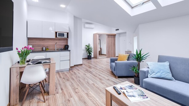 Standard Studio | Living area - Sleep Innn (Kraków)