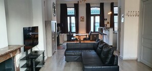 Apartment (Terrasse) | Living area - Residence Marie-Thérese (Brussels)