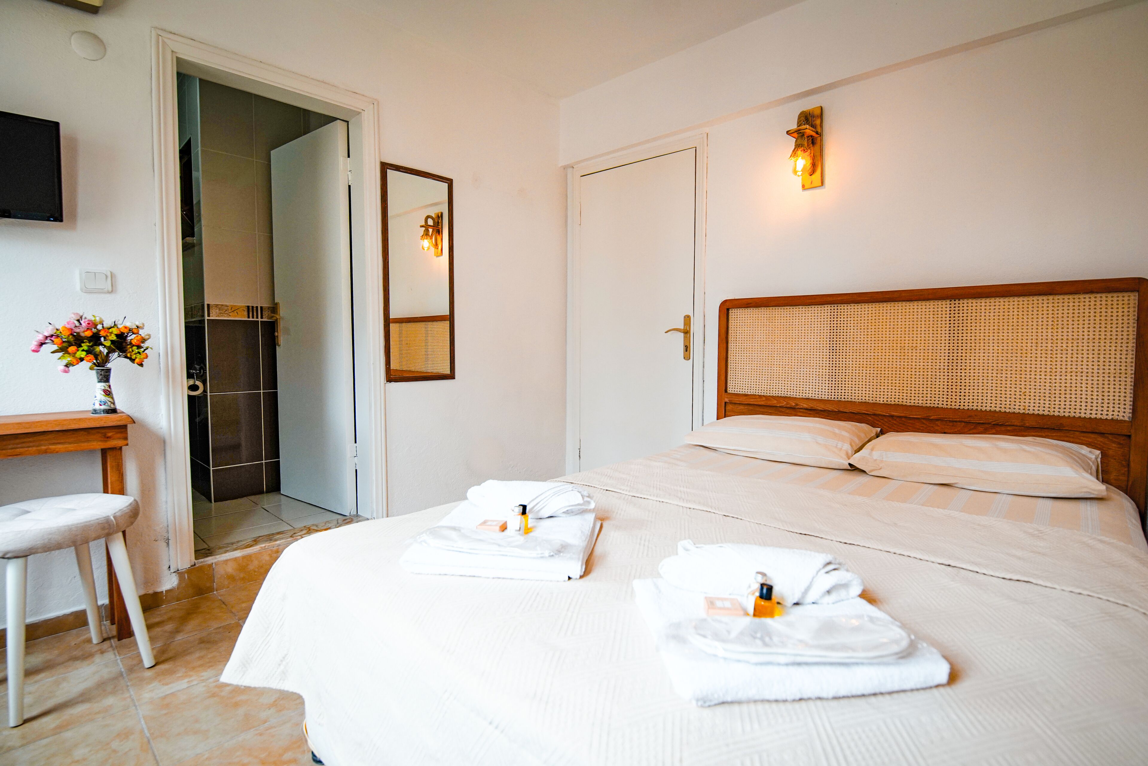 standard double room, garden view | 1 bedroom, minibar, free wifi, bed sheets