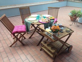 Opções para refeição ao ar livre