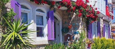 Voorkant van accommodatie