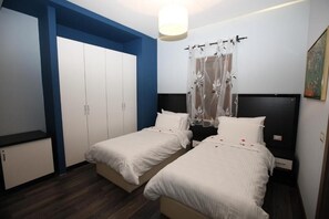 舒適雙床房, 無障礙 | 1 間睡房、埃及棉床單、高級寢具、記憶棉床墊