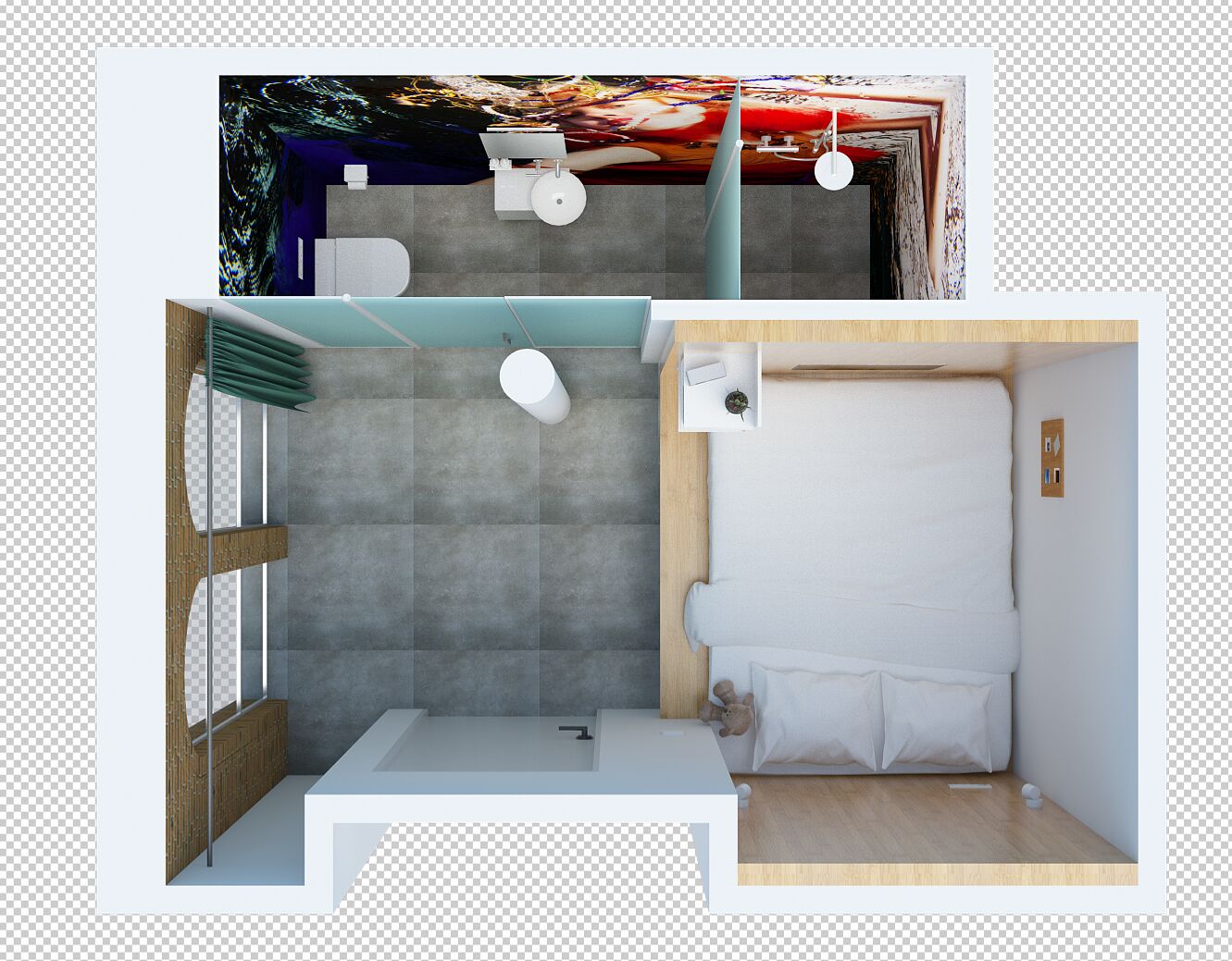 epic room | floor plan