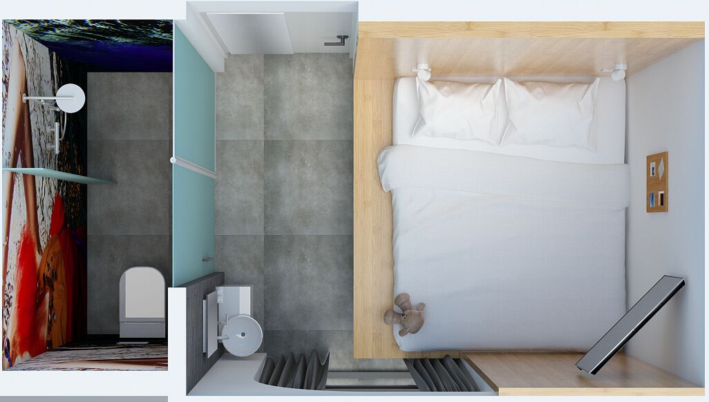 basic room | floor plan