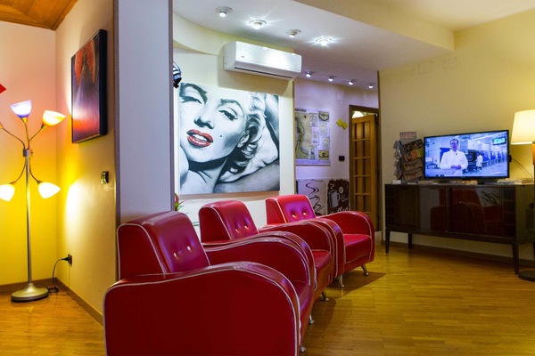 Lobby sitting area